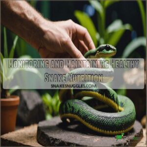 Monitoring and Maintaining Healthy Snake Nutrition