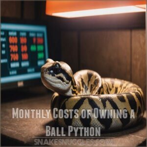 Monthly Costs of Owning a Ball Python