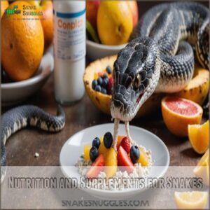 Nutrition and Supplements for Snakes