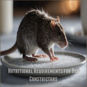 Nutritional Requirements for Boa Constrictors