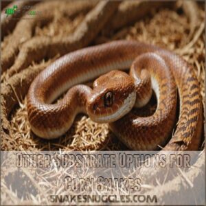 Other Substrate Options for Corn Snakes