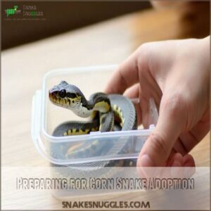 Preparing for Corn Snake Adoption