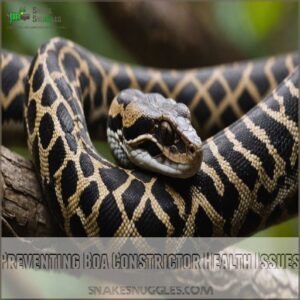 Preventing Boa Constrictor Health Issues