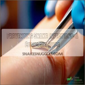 preventing snake infections