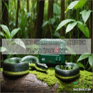 Preventing Snake Obesity Through Proper Husbandry