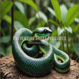 Preventing Snake Parasites