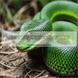 Preventing Snake Skin Problems Preventing Snake Skin Problems
