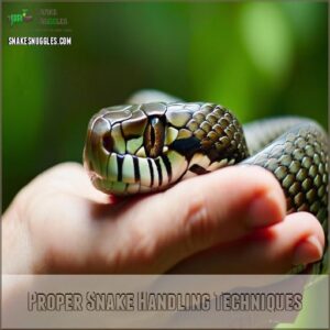 Proper Snake Handling Techniques