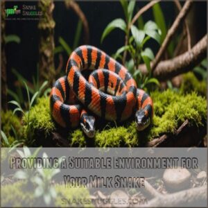 Providing a Suitable Environment for Your Milk Snake