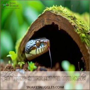 Providing Enrichment for Your Snake