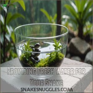 Providing Fresh Water for Your Snake