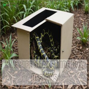 PVC Pipe Snake Hide Box Designs