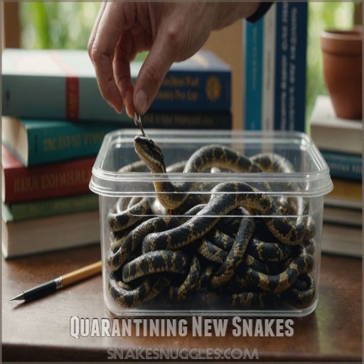 Quarantining New Snakes