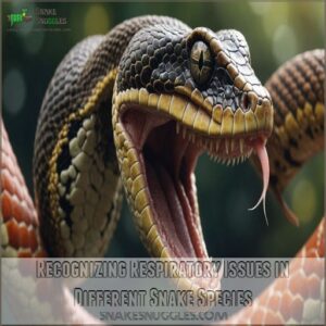 Recognizing Respiratory Issues in Different Snake Species