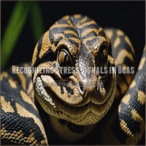 Recognizing Stress Signals in Boas