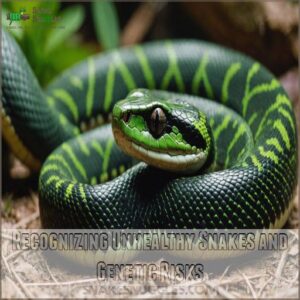 Recognizing Unhealthy Snakes and Genetic Risks