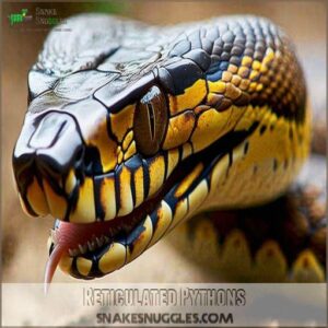 Reticulated Pythons