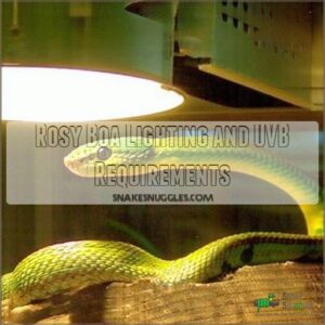 Rosy Boa Lighting and UVB Requirements