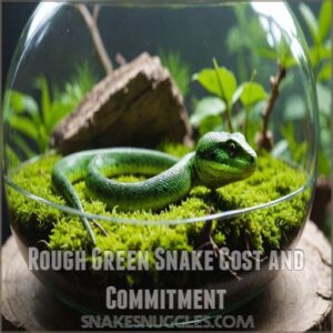 Rough Green Snake Cost and Commitment