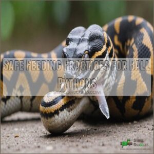 Safe Feeding Practices for Ball Pythons