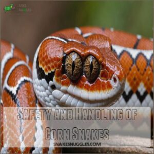 Safety and Handling of Corn Snakes