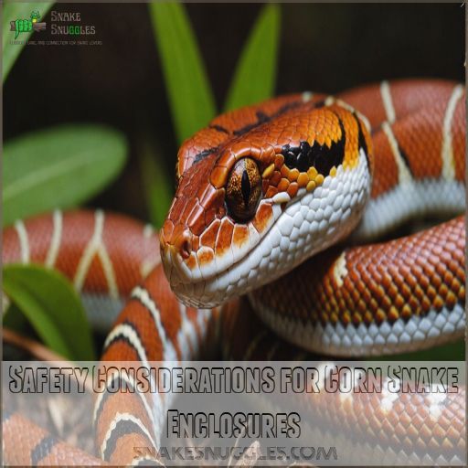 Safety Considerations for Corn Snake Enclosures