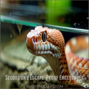 Secure and Escape-Proof Enclosures