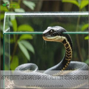 Security Measures for Snake Enclosures