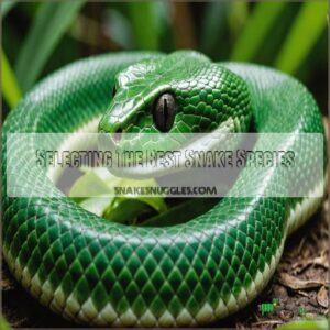 Selecting The Best Snake Species