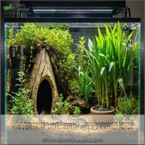 Selecting The Right Terrarium Size