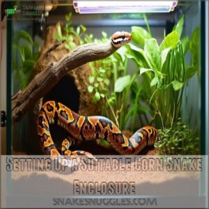 Setting Up a Suitable Corn Snake Enclosure