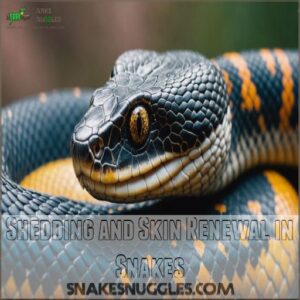 Shedding and Skin Renewal in Snakes