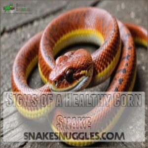 Signs of a Healthy Corn Snake