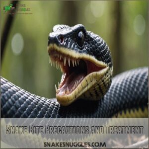 Snake Bite Precautions and Treatment