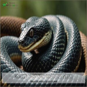 snake diet for healthy skin