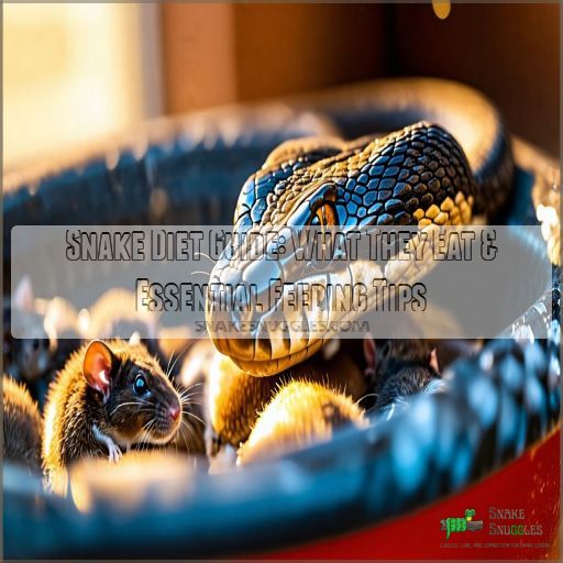 Snake Diet Guide: What They Eat & Essential Feeding Tips