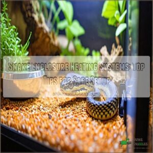 snake enclosure heating systems