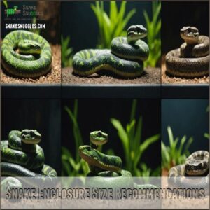 Snake Enclosure Size Recommendations