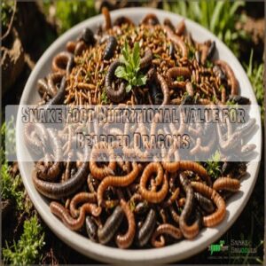 Snake Food Nutritional Value for Bearded Dragons