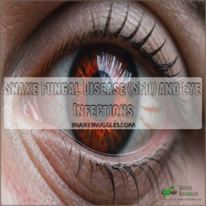 Snake Fungal Disease (SFD) and Eye Infections