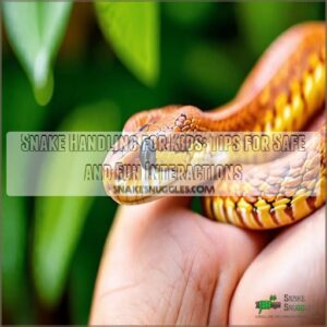 snake handling for kids