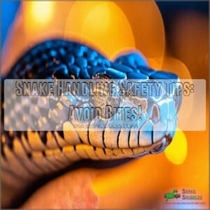 snake handling safety tips