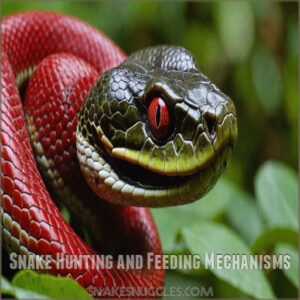 Snake Hunting and Feeding Mechanisms