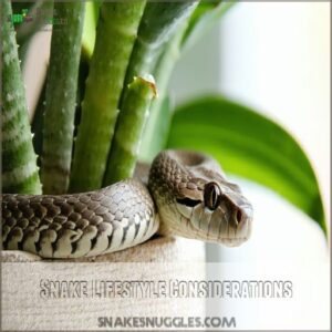 Snake Lifestyle Considerations