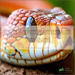 snake parasite treatment