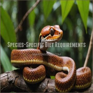 Species-Specific Diet Requirements