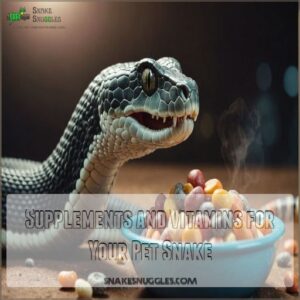 Supplements and Vitamins for Your Pet Snake