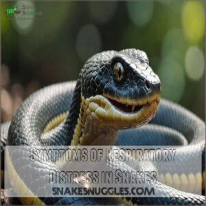 Symptoms of Respiratory Distress in Snakes