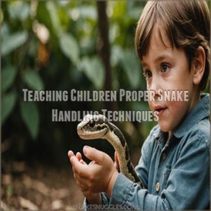 Teaching Children Proper Snake Handling Techniques