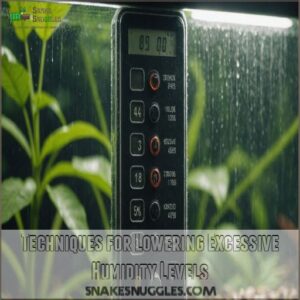 Techniques for Lowering Excessive Humidity Levels